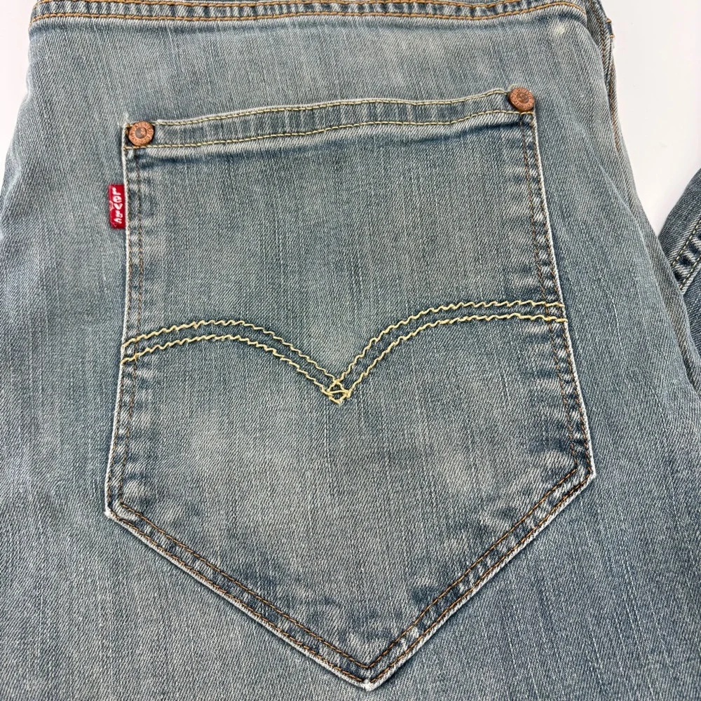 Levi's‎ Men's Blue Denim Jeans Distressed Size 38W x 34L